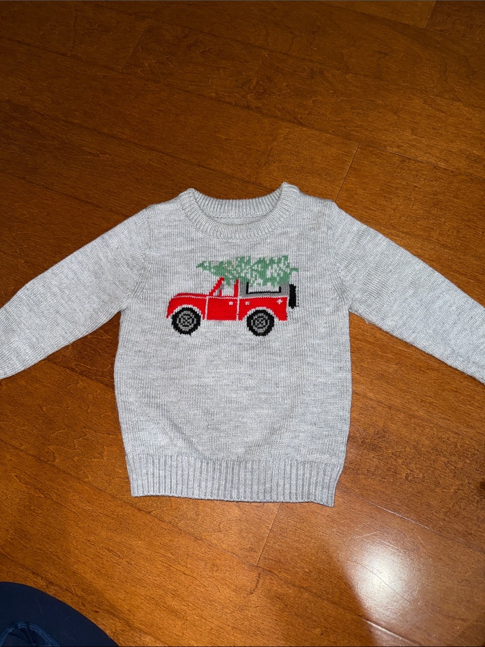 Moussy Light Gray Knit Sweater
